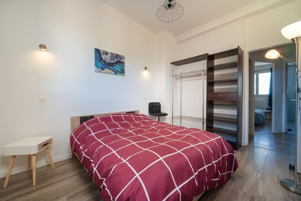 Air-Conditioned Apartment Sleeps 4 To 6 Parking Marseille Exterior photo